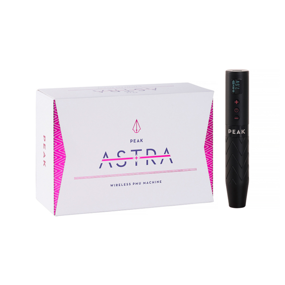Peak Astra - Maszynka PMU bezprzewodowa, reg. dł. skoku - kolor: Raven