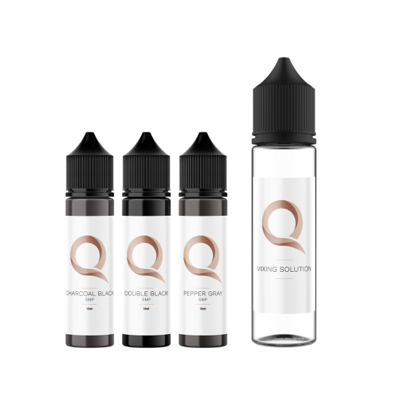 Quantum SMP Pigments Platinum Label by International Hairlines Seif Sidky - Hairlines Dusk - Zestaw pigmentów SMP