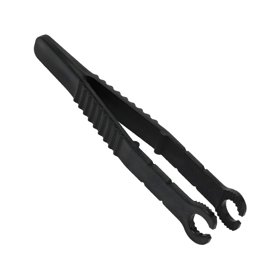 Pęseta medyczna okrągła sterylna Saferly - 25 szt