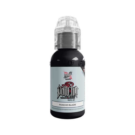 World Famous Limitless - Pancho Black - Tusz do tatuażu 30ml