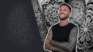 How to Tattoo a Dotwork Mandala with Bintt